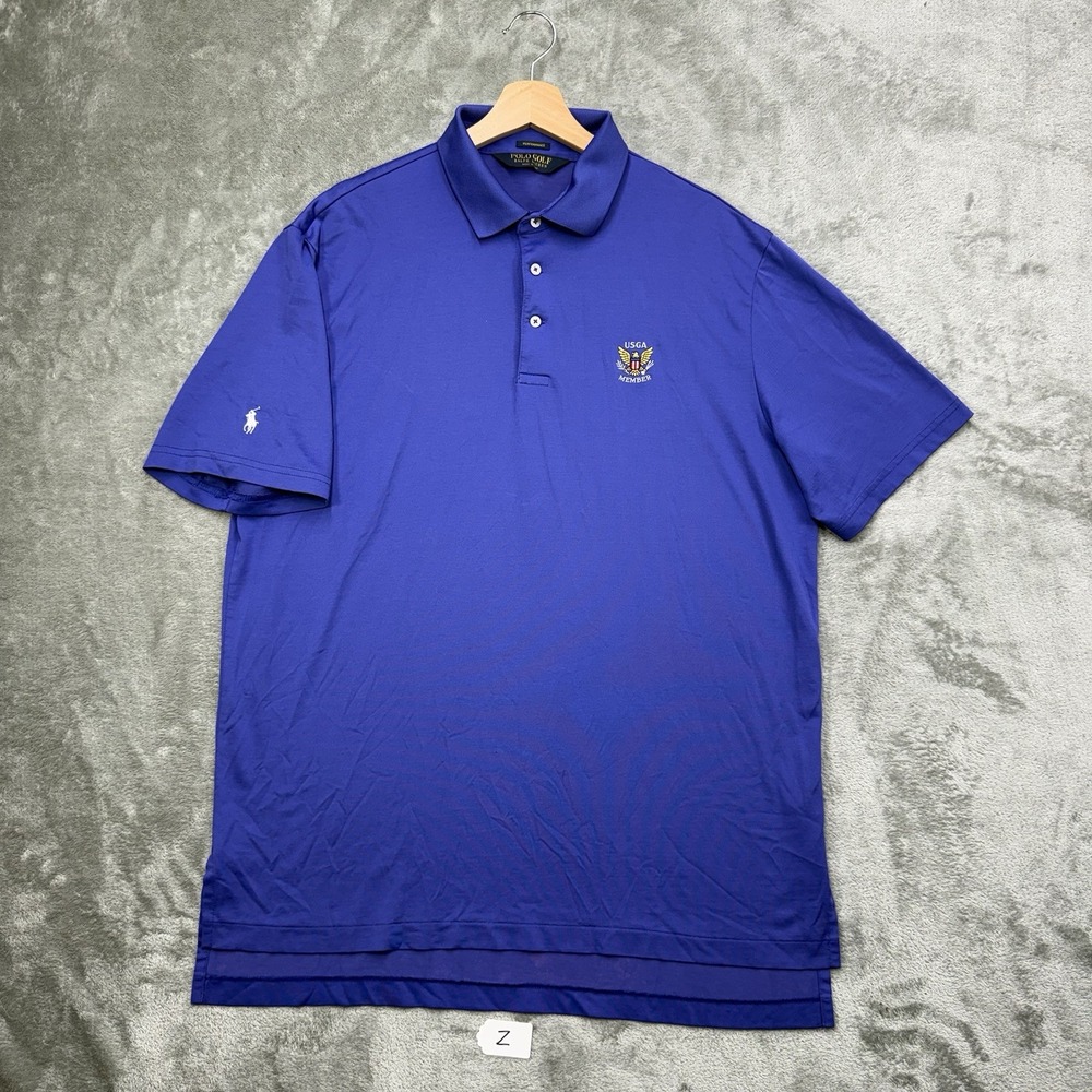 Polo Golf Ralph Lauren Performance With USGA Member Shirt Size Large